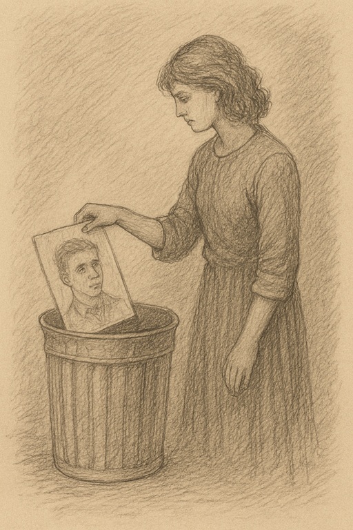 jak się odkochać - wyrzucanie do śmieci