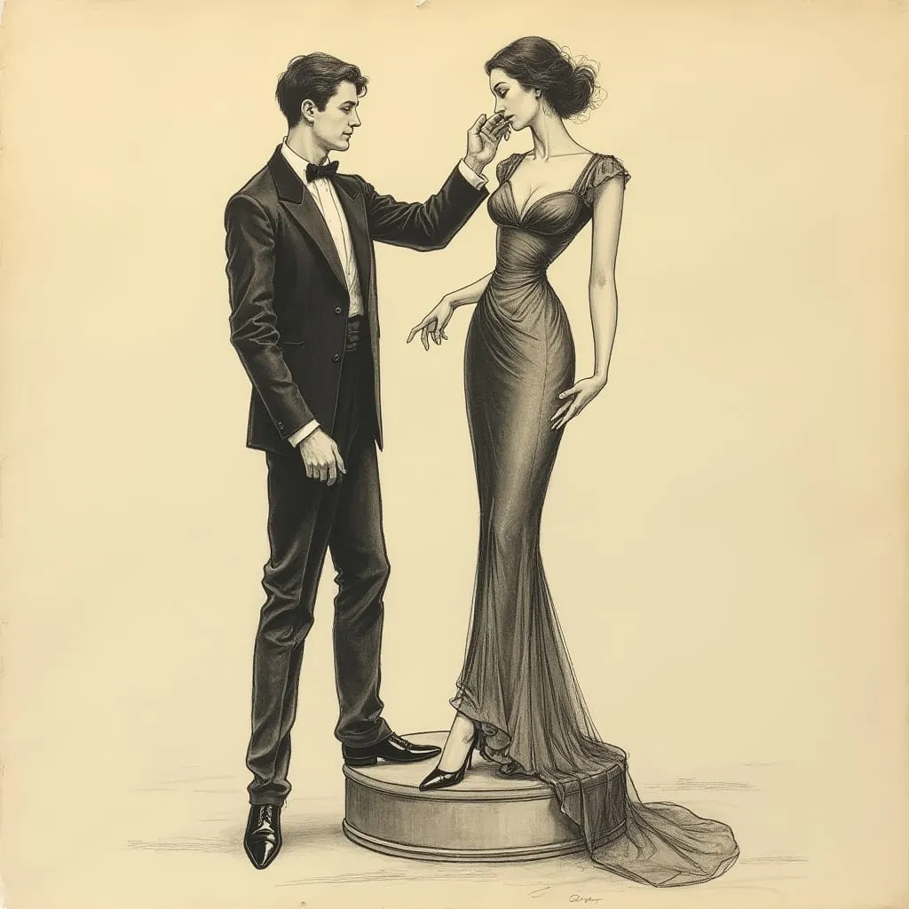 love bombing - kobieta na piedestale