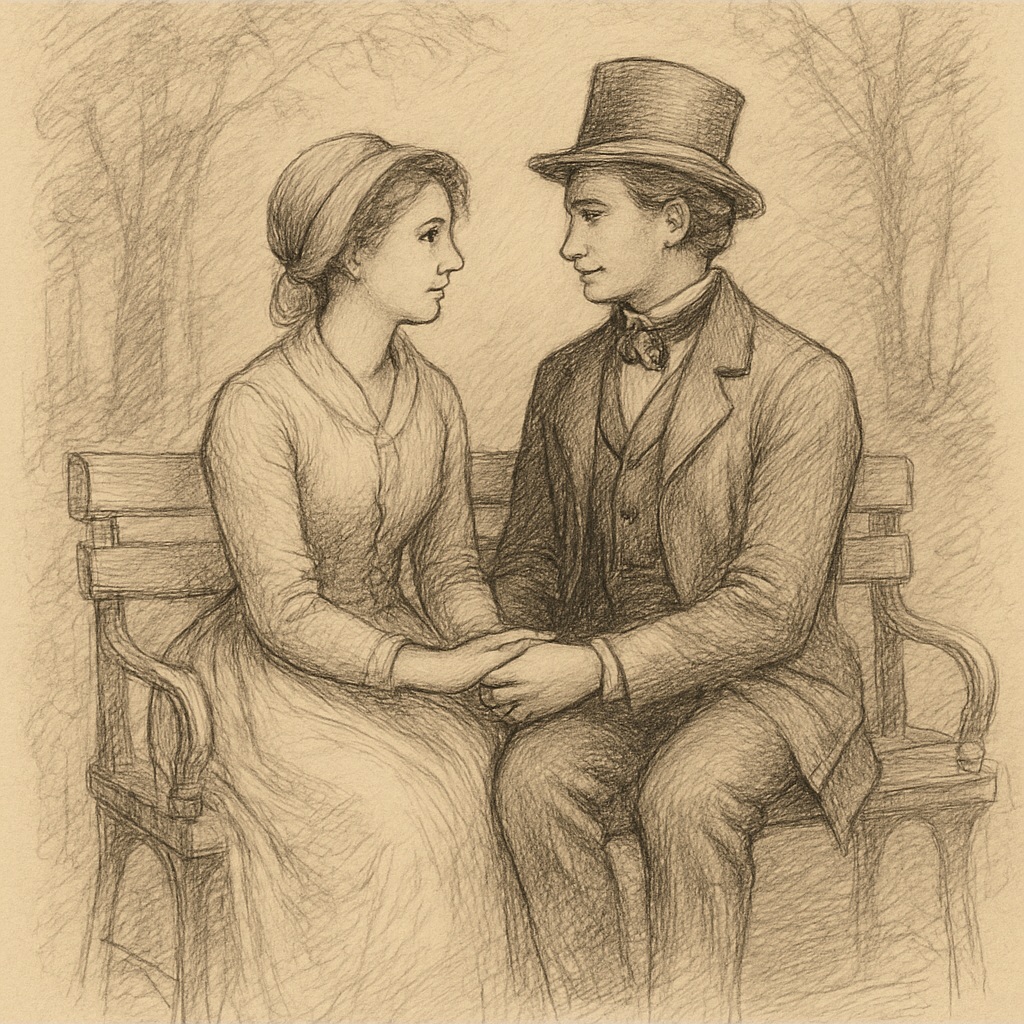 jak się odkochać - zakochana para w parku